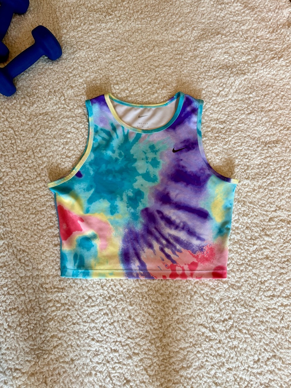 Nike Tie Dye 2 Piece Active Set Size M 💛💙 - Picture 6 of 6